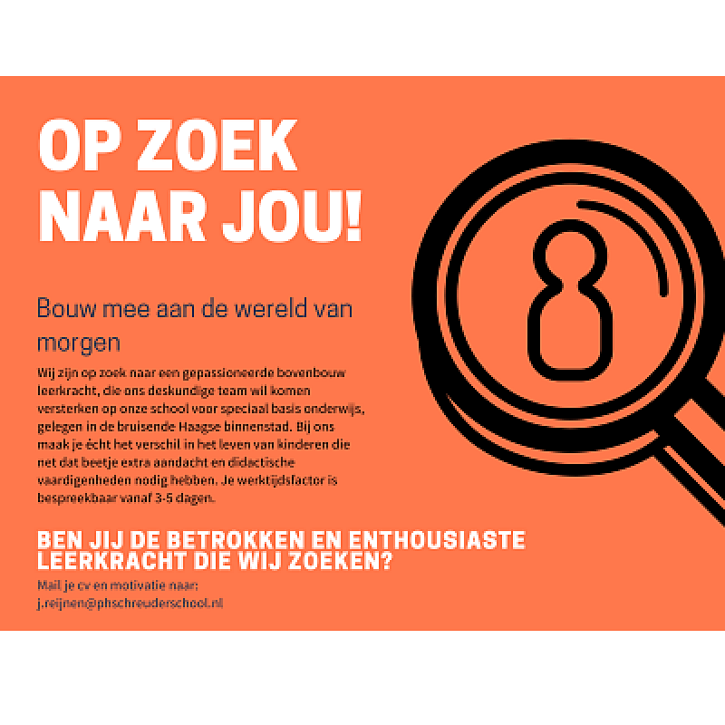 Vacature Bovenbouw